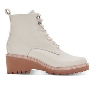 Dolce Vita Hinto Combat Wedge Bootie.‎ NWOT